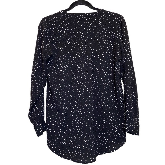 JDY long sleeve star & dot blouse - Picture 4 of 4